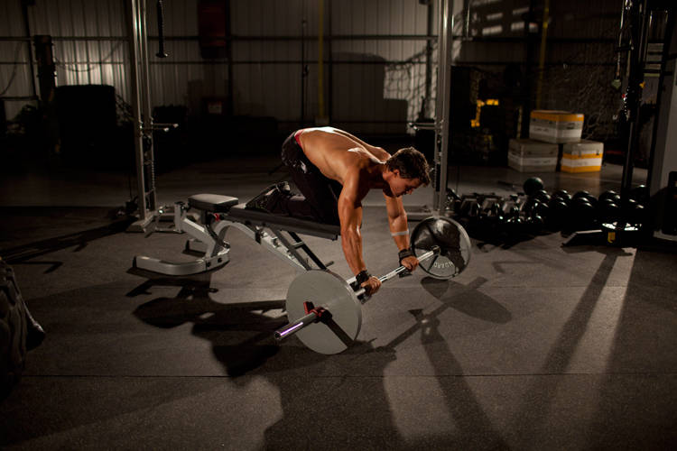 Rollout From Bench (Barbell)