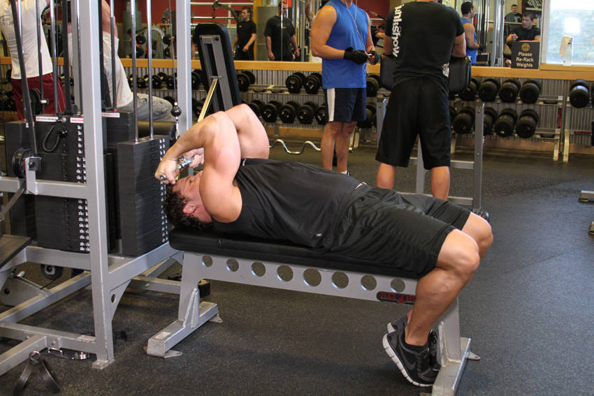 Behind the Back Curl (Cable)
