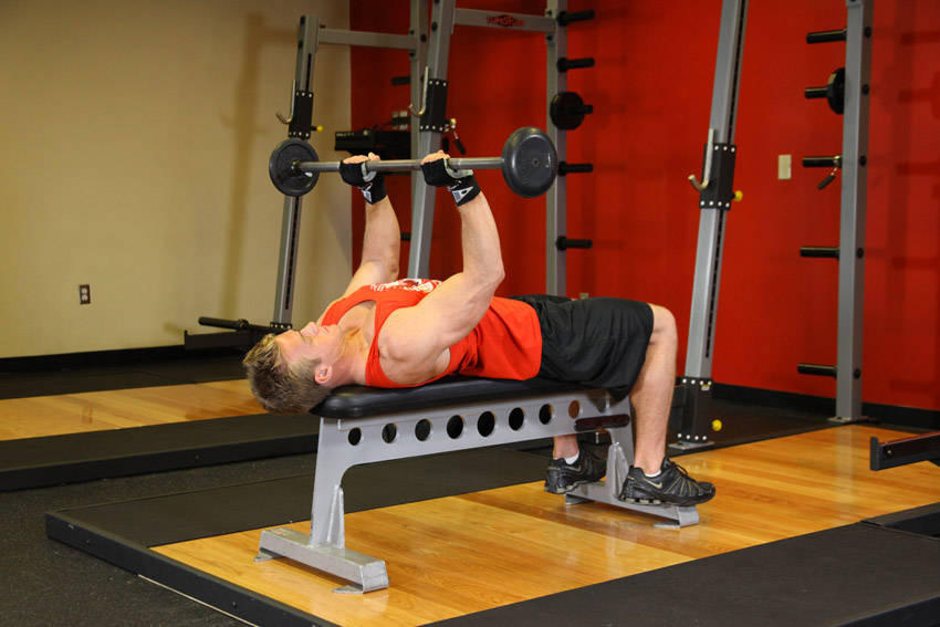 Bent-Arm Barbell Pullover
