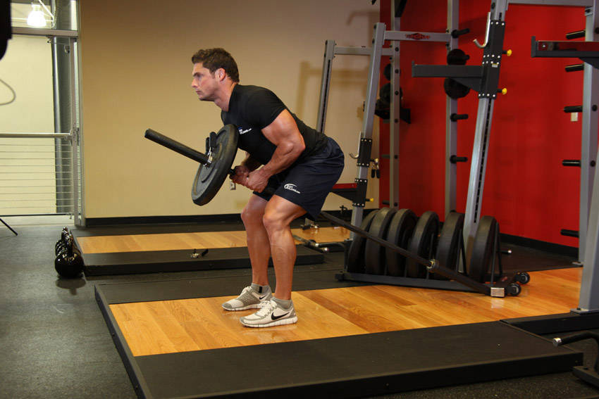 Bent-Over Row Long-Bar (Barbell)