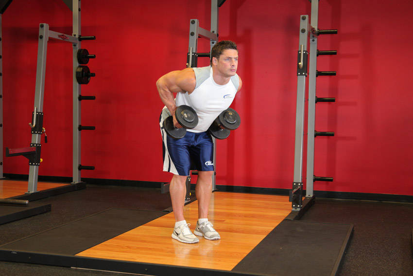 Bent-Over Row Palms-In (Dumbbell)