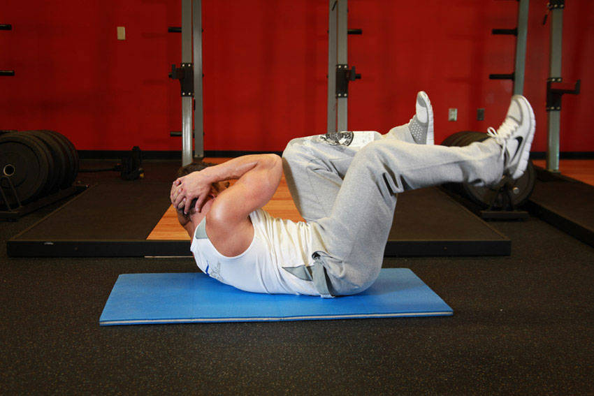 Bicycle Crunch (Raised Legs)