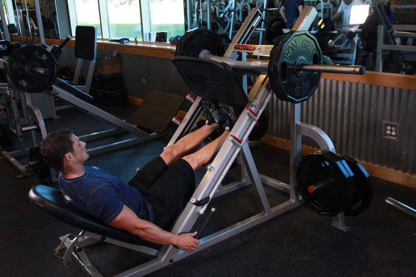 Calf Press (Leg Press Machine)