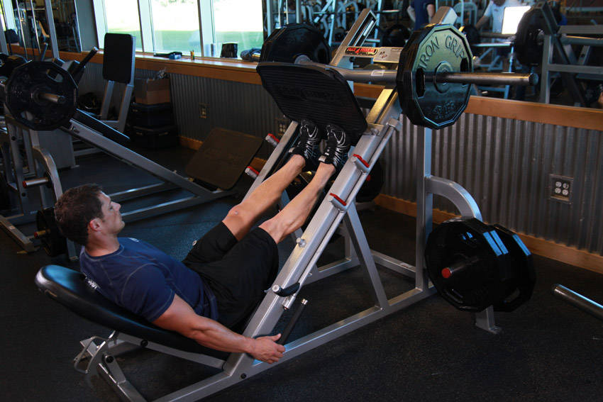 Calf Press (Leg Press Machine)