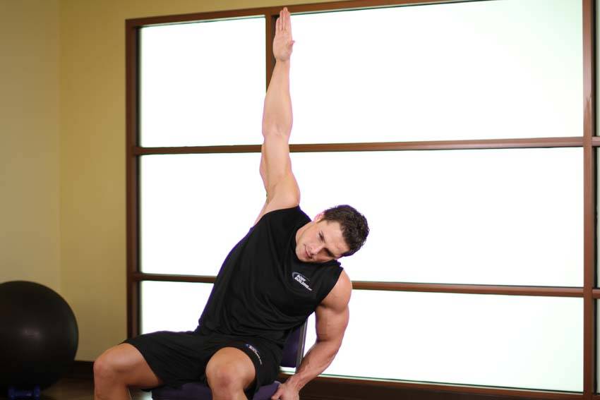 Lower Back Stretch (Chair)