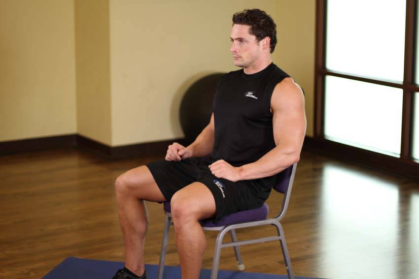 Upper Body Stretch (Chair)