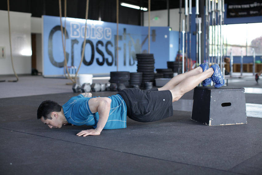 Decline Push-Up