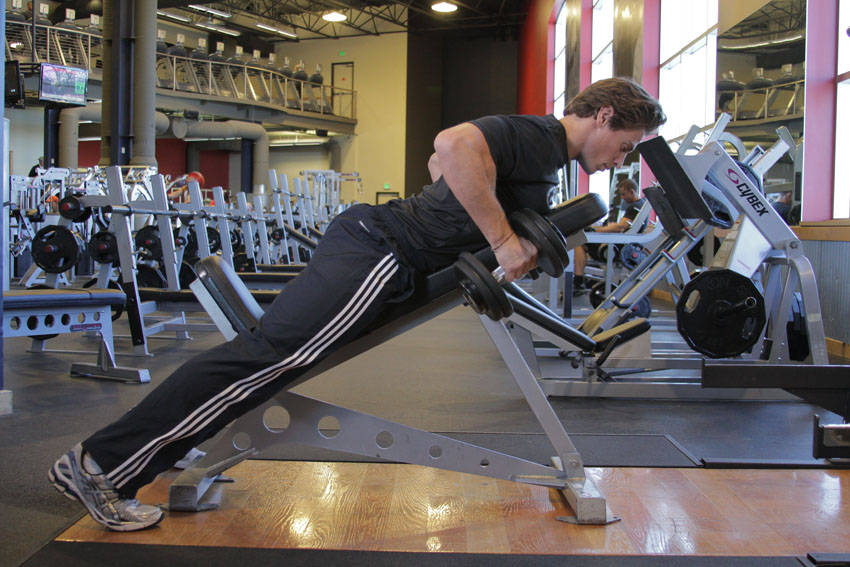 Incline Row (Dumbbell)