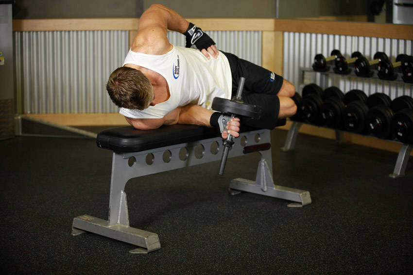 Lying Supination (Dumbbell)