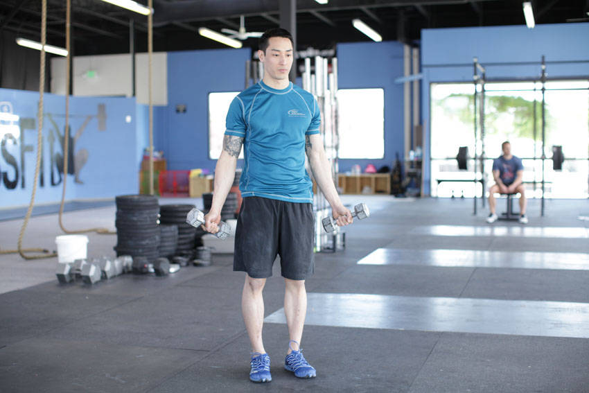 Scaption (Dumbbell)