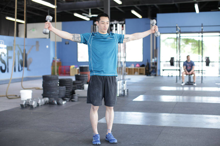 Scaption (Dumbbell)