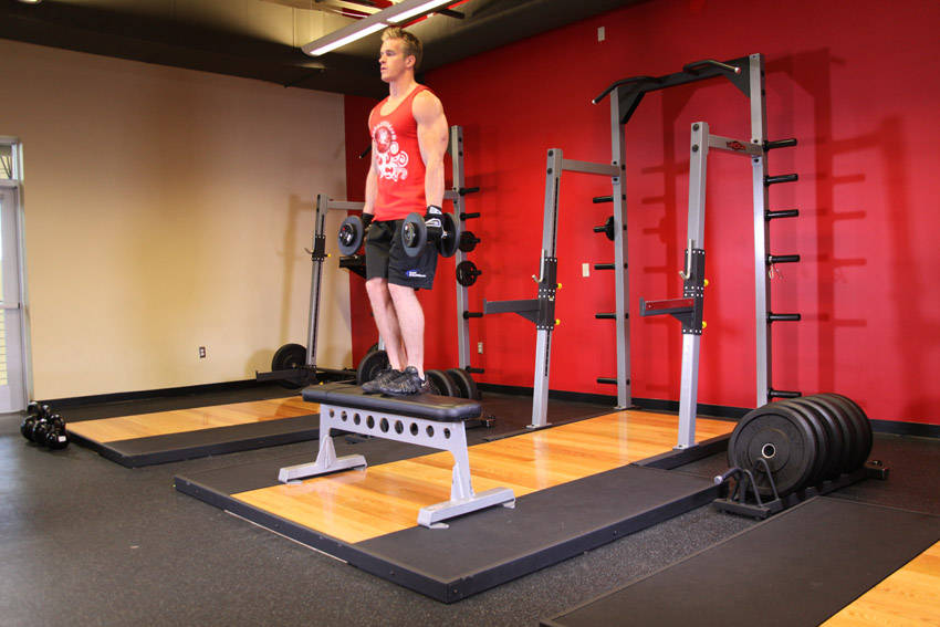 Step Ups (Dumbbell)