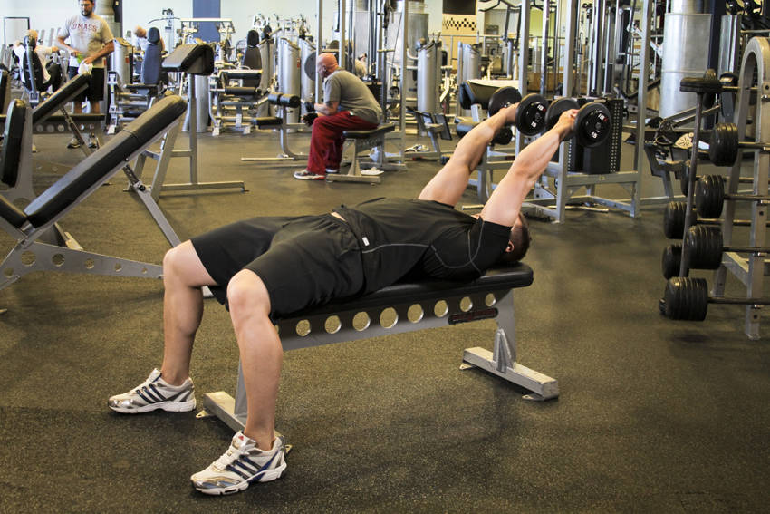 Tricep Extension -Pronated Grip (Dumbbell)