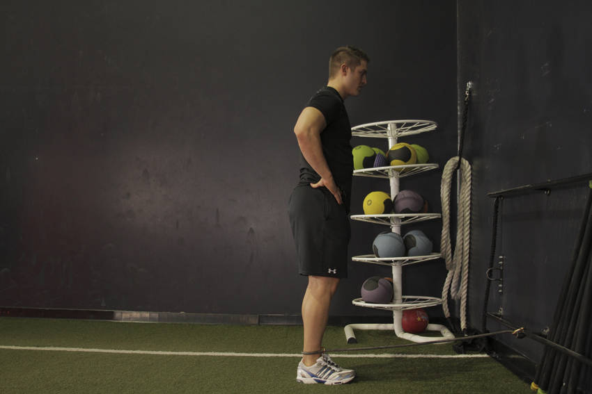 Hip Extension with Bands