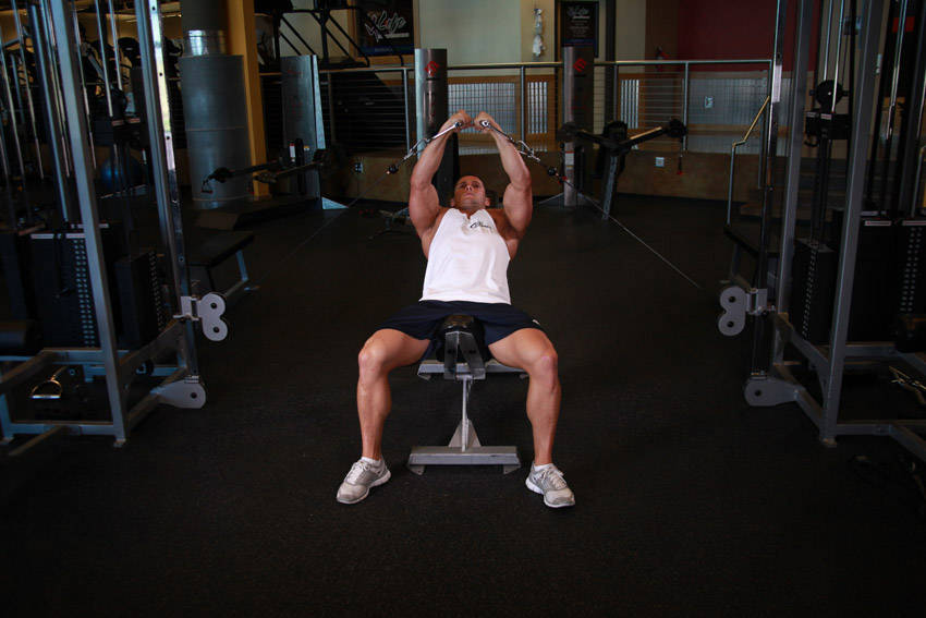 Chest Fly Incline (Cable)