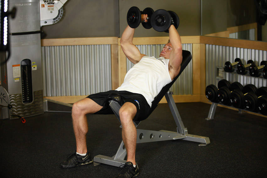 Chest Fly Incline (Dumbbell)