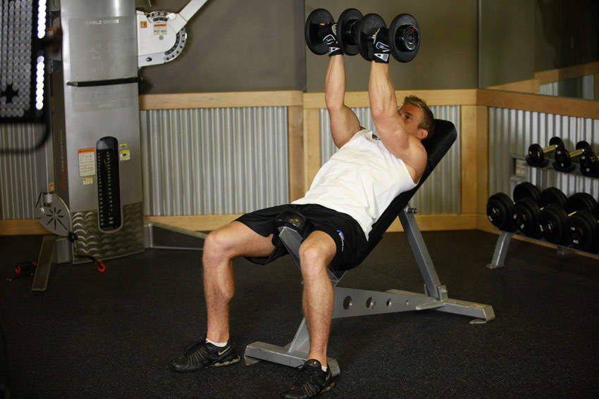 Incline Dumbbell Flyes - With A Twist