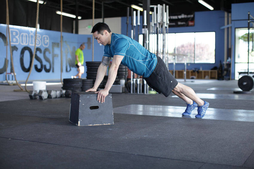 Incline Push-Up