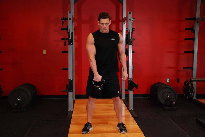 Hang Clean (Kettlebell)