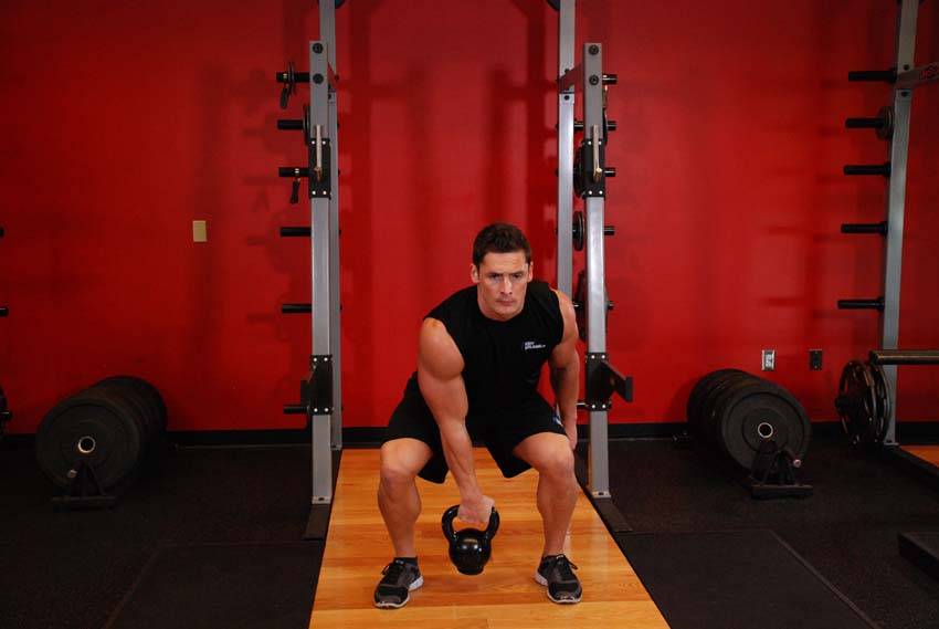 Hang Clean (Kettlebell)