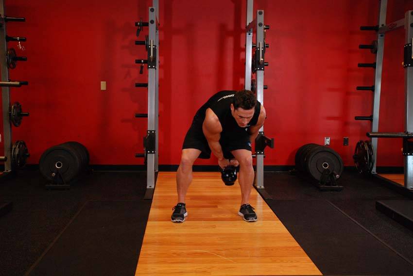 Pass Between The Legs (Kettlebell)