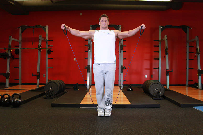 Lateral Raise with Bands