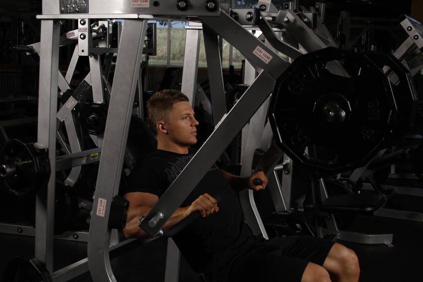 Leverage Decline Chest Press