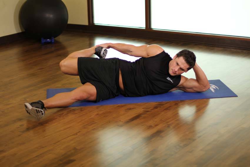 On Your Side Quad Stretch