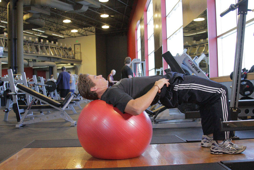 Physioball Hip Bridge