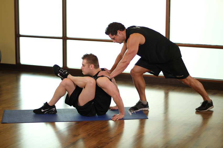 Seated Glute Stretch