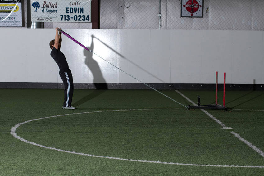 Overhead Backward Walk (Sled)