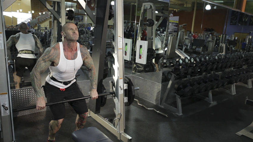 Hang Power Clean (Smith Machine)