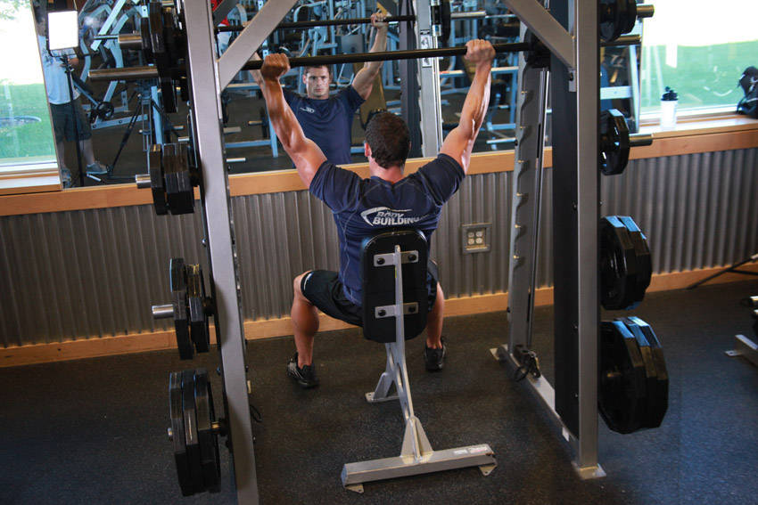 Overhead Shoulder Press (Smith Machine)