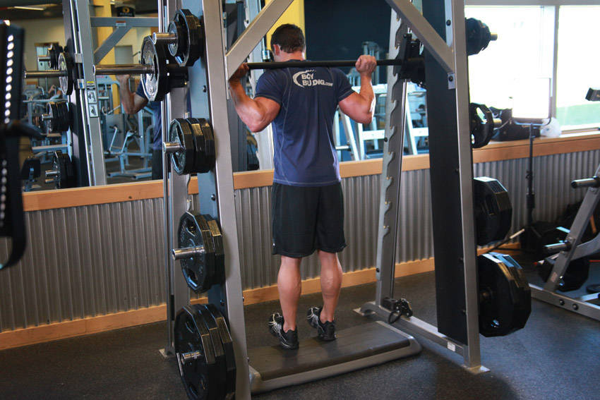 Reverse Calf Raises (Smith Machine)