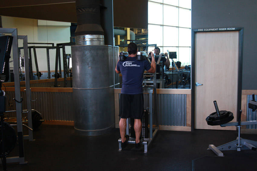 Standing Calf Raise (Smith Machine)