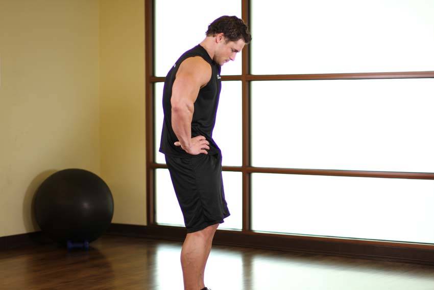 Standing Pelvic Tilt