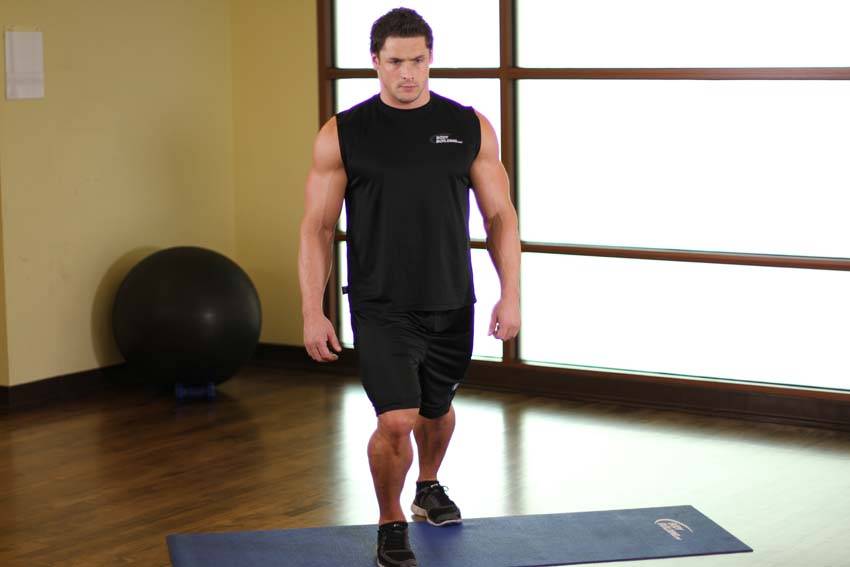 Standing Soleus And Achilles Stretch