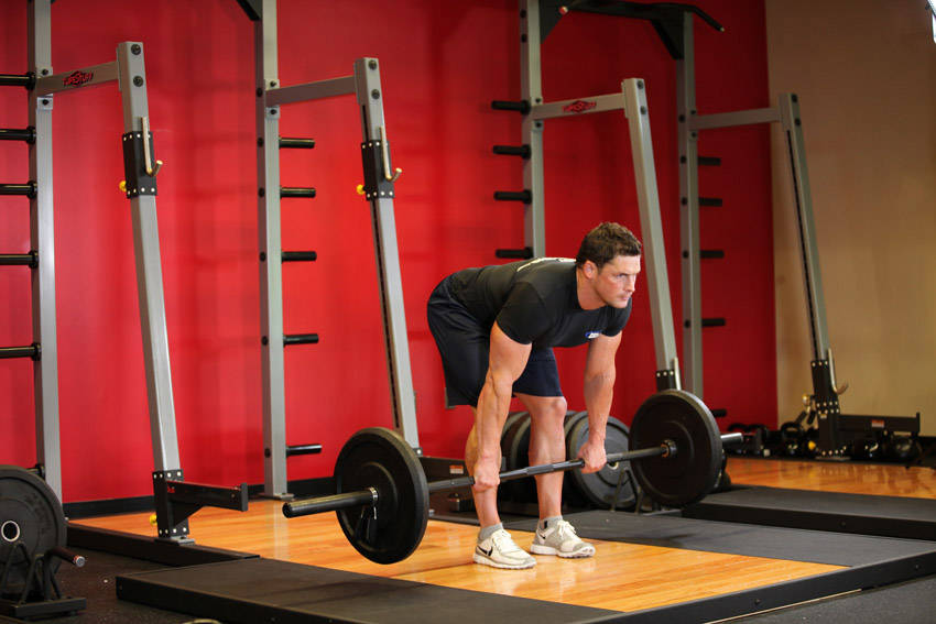 Straight-Leg Deadlift (Barbell)